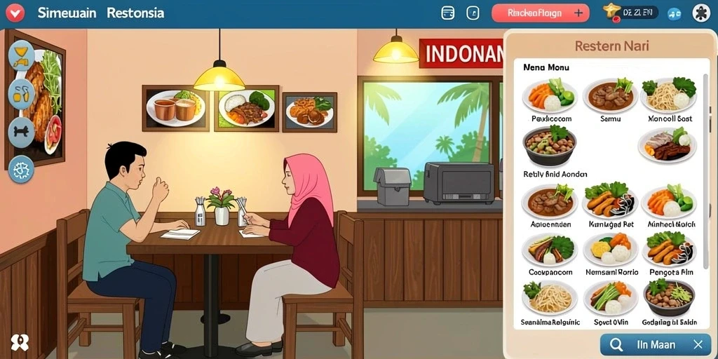 megapetir - Karakter utama yang penuh warna dan unik.